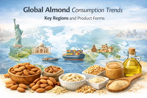 Global Almond Consumption Trends: Key Regions and Product Forms - Global Almond & Walnut Market — Atlas Global Trading Co.