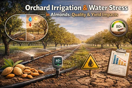 Orchard Irrigation and Water Stress in Almonds: Quality and Yield Impacts - California Almond Crop & Harvest — Atlas Global Trading Co.