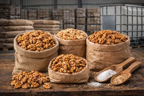 Bulk Dry roasted walnuts supplier — Atlas Global Trading Co.