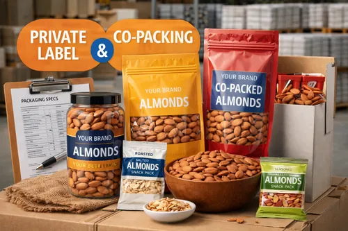 Bulk Retail packaging programs for almonds supplier — Atlas Global Trading Co.